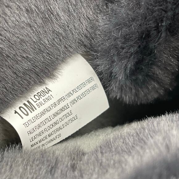 JBU JAMBU & CO Lorina Boots Size 10 Faux Fur Black Waterproof Memory Foam NWT - Picture 10 of 14